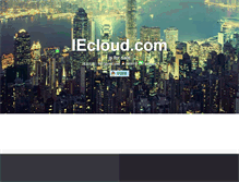 Tablet Screenshot of iecloud.com
